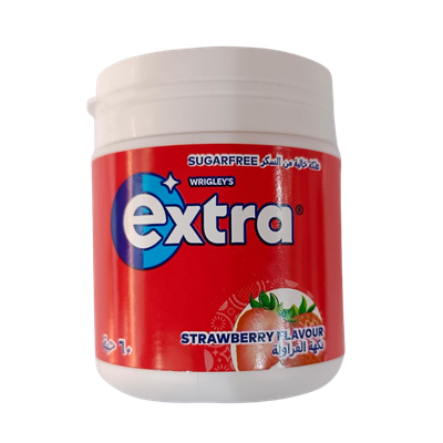 Wrigley Extra Strawberry Chewing Gum (Sugarfree) 84g