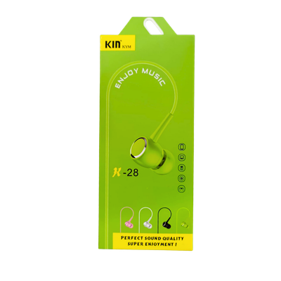 Kin KYM Earphones Green