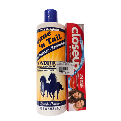 PROMO - Mane n Tail Conditioner + Closeup Toothpaste
