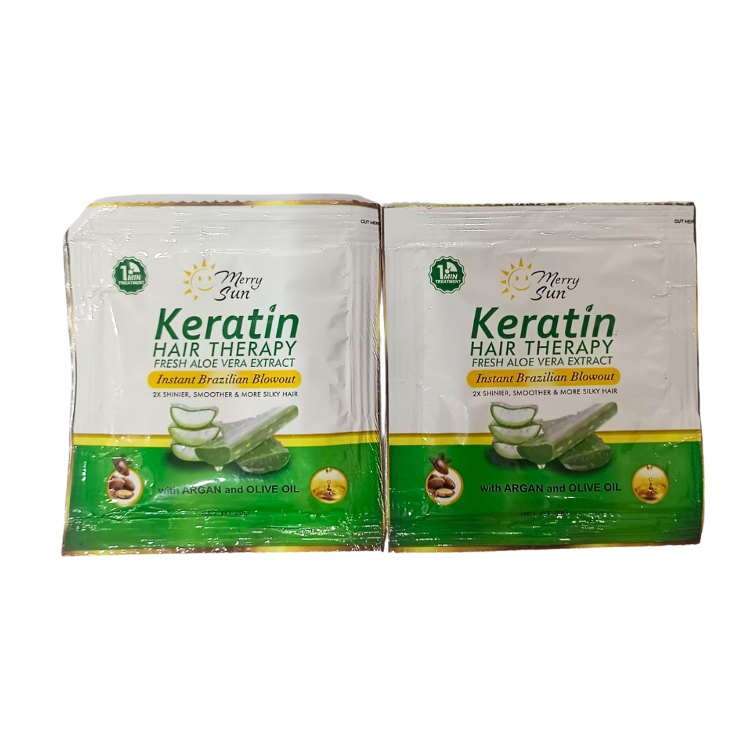 PROMO - Merry Sun Keratin Hair Therapy (aloe vera) x2