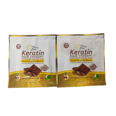 PROMO - Merry Sun Keratin Hair Therapy (Instant Brazillian Chocolate) x2