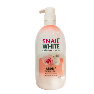 Snail White Creme Body Wash (Aroma Rose) 500ml