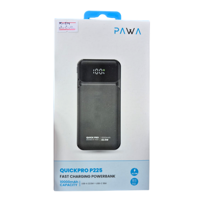 Pawa Power Bank QuickPro225 10000mAh