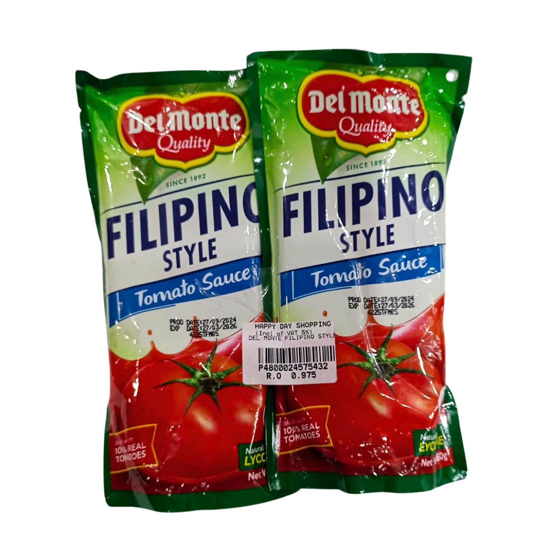 PROMO - Del Monte Filipino Style (Tomato Sauce) (2pcs)