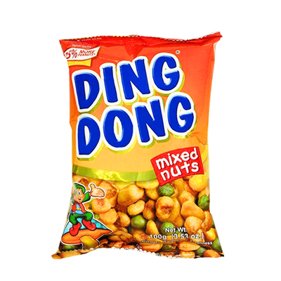 Ding Dong Mixed Nuts 100g (orange)