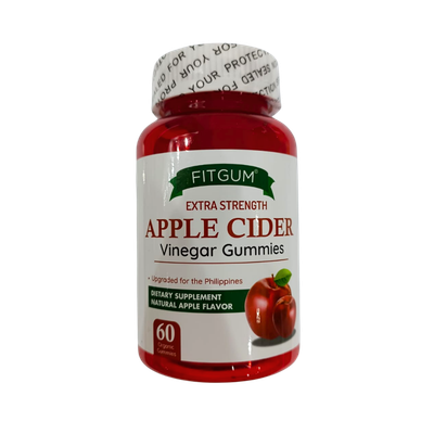 Fit Gum Apple Cider Vinegar Gummies 60pcs