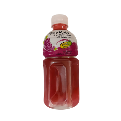 Mogu Mogu - Grape Flavored Drink with Nata De coco