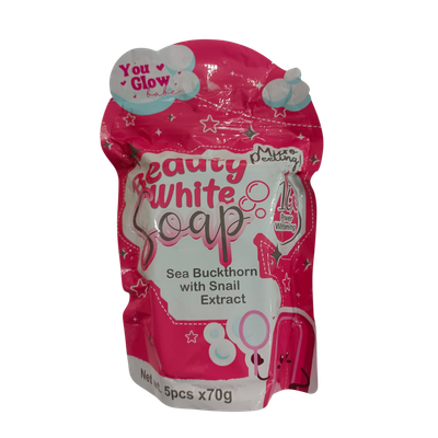 You Glow Beauty White Soap 5 pcs x 70g