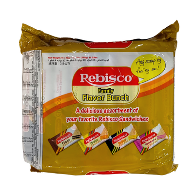 Rebisco Family Flavor Bunch 318g
