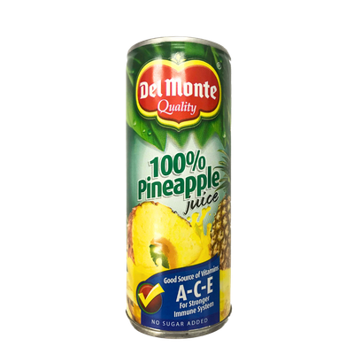 Del Monte 100% Pineapple Juice 240ml