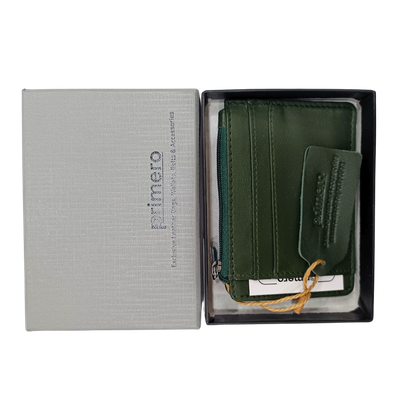 Primero Wallet with Card Holder Green