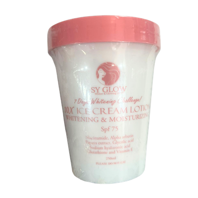 Sy Glow 10x Ice Cream Lotion SPF75 250ml