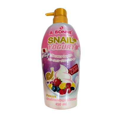 A Bonne Snail Yogurt Whip Shower Cream 450ml