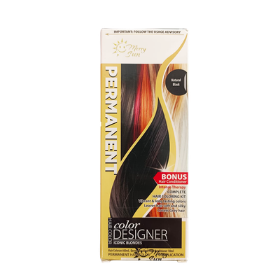 Merry Sun Permanent Hair Color Natural Black