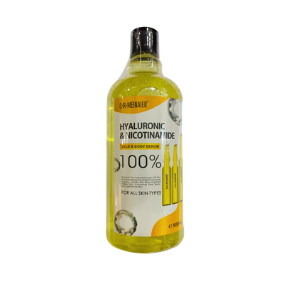 Dr Meinaier Hyaluronic &amp; Nicotinamide Face &amp; Body Serum 500ml