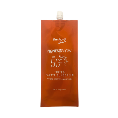 Transformed Honest Glow Tinted Papaya Sunscreen SPF50 50g