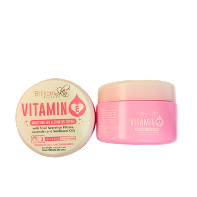 Brilliant Skin Vitamin E Moisturizing &amp; Firming Cream 100g