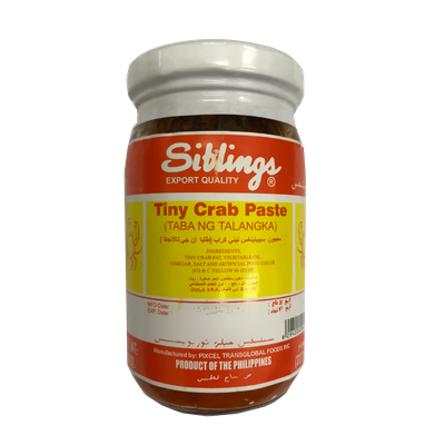 Siblings Tiny Crab Paste (taba ng talangka) 227g
