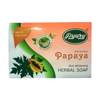 Pyary Original Papaya Skin Whitening Herbal Soap 75g