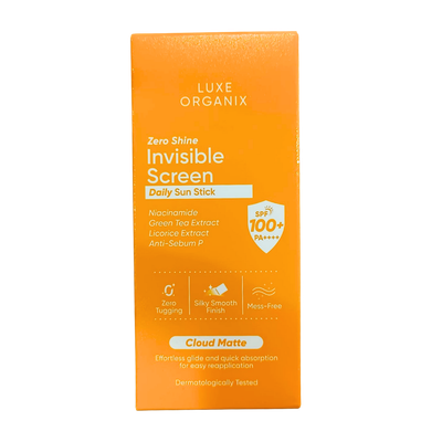 Luxe Organix Invisible Screen Daily Sunstick Cloud Matte (sunblock)