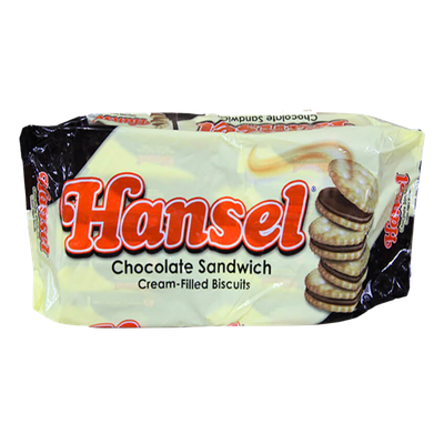 Rebisco Hansel Chocolate Sandwich Cream-filled Biscuits