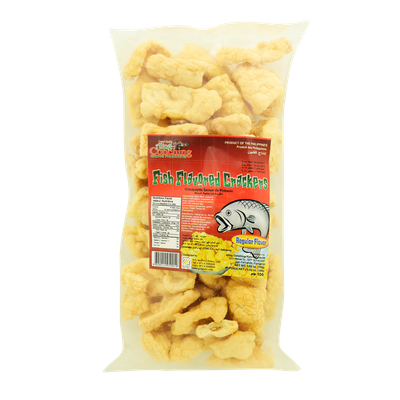 Aling Conching Fish Flavored Crackers Regular Flavor 100g