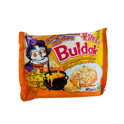 Samyang Buldak Quattro Hot Chicken Flavor Ramen (1pc)