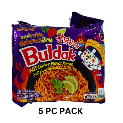 Samyang Buldak Habanero Lime (5 pcs)