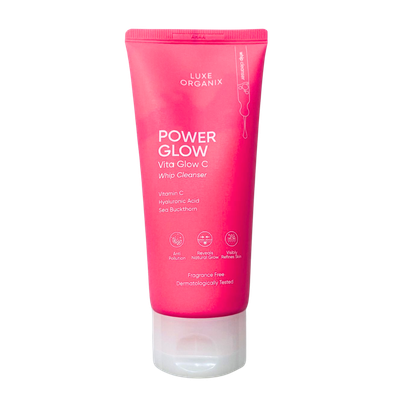 Luxe Organix Power Glow Whip Cleanser 150g