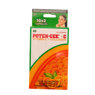 Poten Cee Vitamin C 12 Capsules