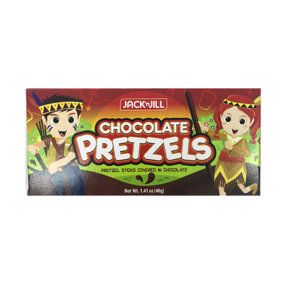 Jack n Jill Chocolate Pretzels 40g