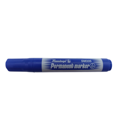 Flamingo Permanent Marker - Blue