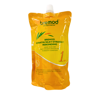 Bremod Keratin Silky Straight Rebonding 800ml - 1