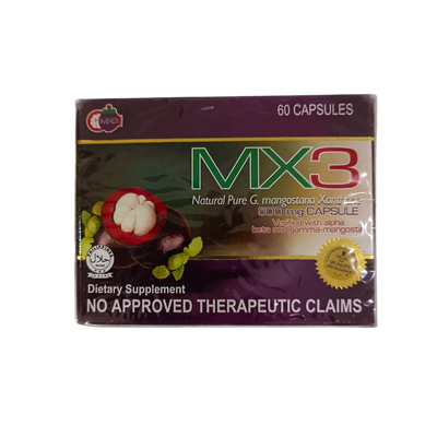 MX3 Mangosteen Xanthone Capsule 60capsules