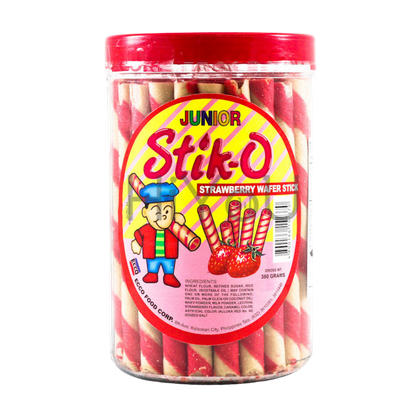 Junior Stik-O Strawberry Wafer 380g