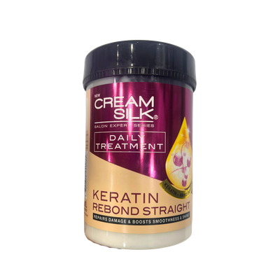 CreamSilk Keratin Rebond Straight Daily Treatment 650ml (from Philippines)