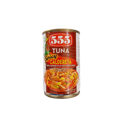555 Tuna Spicy Caldereta 155g