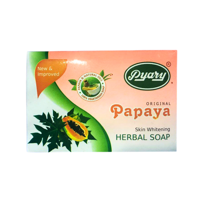 Pyary Original Papaya Skin Whitening Herbal Soap 135g