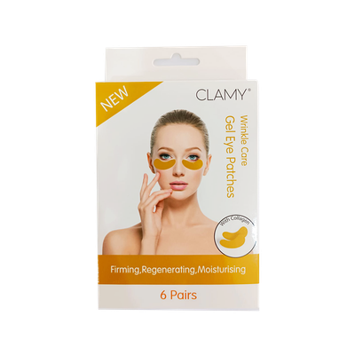 Clamy Gel Eye Patches - Firming, Regenerating and Moisturizing (6 Pairs)
