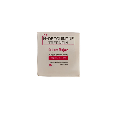 Brilliant Rejuv Topical Cream 10g (Hydroquinone Tretinoin)