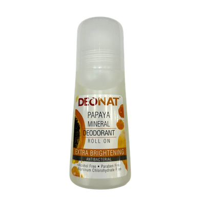 Deonat Papaya Tawas Deodorant (Roll on) 65ml