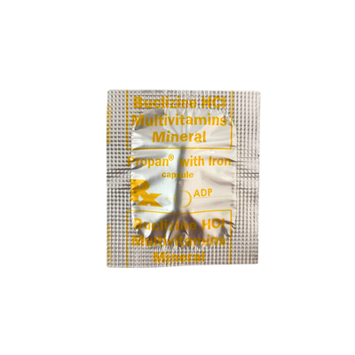 Buclizine Multivitamins Mineral Propan with Iron (per pc)