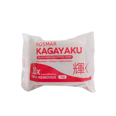 Rosmar Kagayaku Bleaching Whipped Soap 10x Instant Whitening Scar Remover 70g