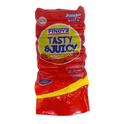Pinoyz Tasty &amp; Juicy Chicken Hotdog (JUMBO) 1KG