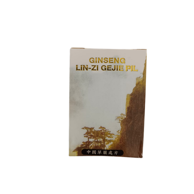 Ginseng Lin Zi Gejie Pil - for Energy 30pcs (white bottle)