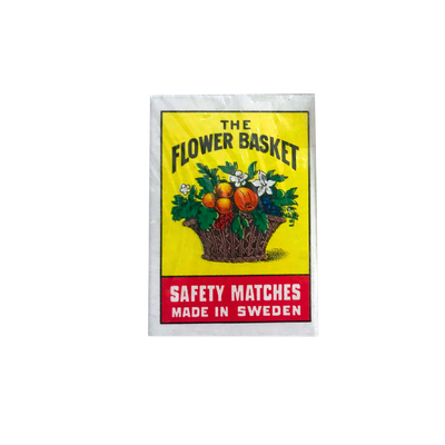 The Flower Basket Safety Matches