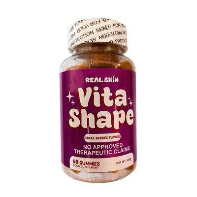 Real Skin Vita Shape Mixed Berries 60Gummies