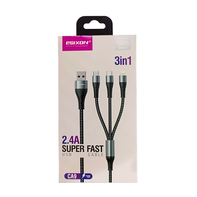 Epsixon USB Cable 3in1 SuperFast