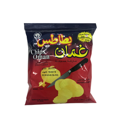 Chips Oman Chilli Flavour 15g