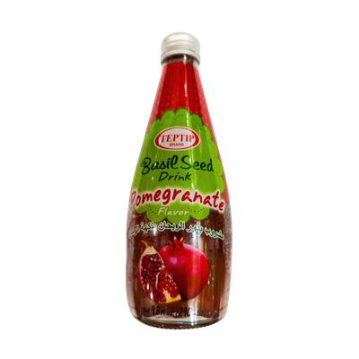 Teptip Basil Seed Drink Pomegranate 290ml